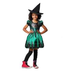 Imagem de Fantasia Halloween Menina Infantil Bruxinha Wicca - Fantasias Carol FS