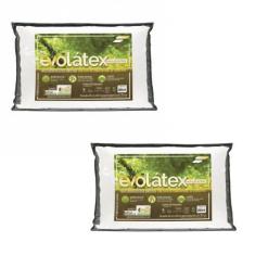 Imagem de Kit 2 Travesseiros Evolátex Médio - 13cm - Fibrasca