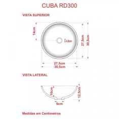 Imagem de Kit Cuba R30 Com Válvula Click 1 Polegada G Compace 