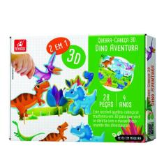 Imagem de Quebra-Cabeca 3D Dino Aventura