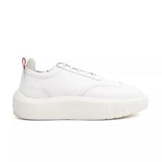 Imagem de Tenis Masculino Casual Couro Legitimo Hong Kong White-Masculino