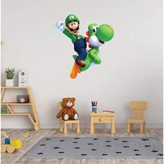 Imagem de Adesivo De Parede Luigi Nintendo tamanho 50x60cm mod03