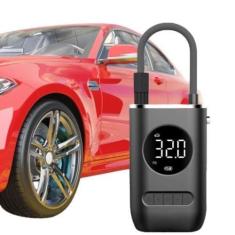 Imagem de Calibrador Compressor Digital Portátil Sem Fio Pneu Carro Bike Piscina
