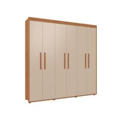 Imagem de Guarda Roupa Milão P/ Quarto De Casal 100% Mdf Camas Fênix - Fenix