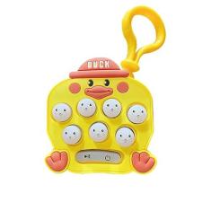 Imagem de Volta as Aulas Chaveiro Pop It Eletronico Brinquedo Infantil Anti Stress Mini Jogo Educativo Crianca Divertido Personagem Desenho Silicone Console Musicas Luzes Interativo Relaxar Memoria…