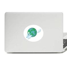 Imagem de Adesivo de notebook com emblema de vinil do Universo e da Terra Alienígena