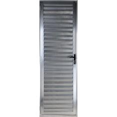 Imagem de Porta de Alumínio Palheta Ventilada 2,10x1,00 Brilhante
