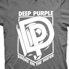 Imagem de Camiseta Deep Purple Chumbo e  em Silk 100% Algodão