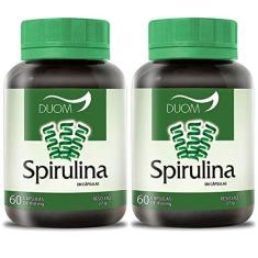Imagem de Kit 2 Und Spirulina 60Cps 500Mg Duom