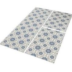 Imagem de Tapete Passadeira de Cozinha Wanda 120x40 + 2 Capachos 60x40