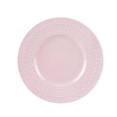 Imagem de Prato sobremesa em porcelana Wolff Grace 22cm rosé