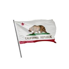 Imagem de Bandeira Califórnia 1,50X0,90Mt Dupla Face