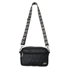 Imagem de Bolsa Feminina Transversal Couro Legítimo Preto  Coutre Bolsas