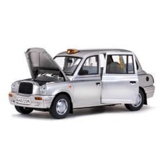 Imagem de Miniatura Sun Star Táxi Londres TXT 1998 Prata Escala 1/18, Prata