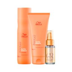 Imagem de Kit Invigo Nutri Enrich - Shampoo 250ml, Condicionador 200ml + Oil Reflections 30ml