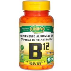 Imagem de Vitamina B12 Cobalamina 60 cápsulas Unilife