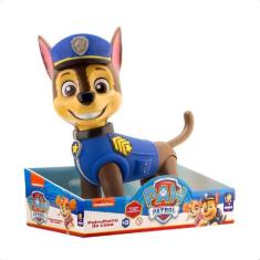 Imagem de Boneco Chase Gigante 45cm Articulado Patrulha Canina Muito Fofo E Maci