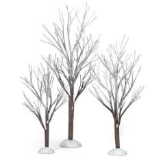 Imagem de Department 56 Snow Village First Frost Trees (conjunto com 3)