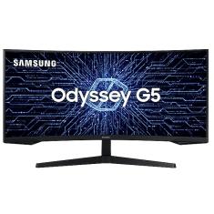 Imagem de Monitor Gamer VA 34 " Samsung QHD Odyssey G5 LC34G55TWWLXZD