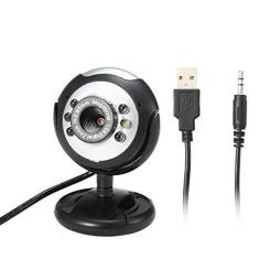 Imagem de Webcam 640P Webcam com transmissão ao vivo com microfone Câmera Web rotativa USB de 360 graus para PC Laptop Webcam de mesa para videoconferência Reunião Jogos para escritório Escritório de mesa