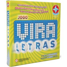 Jogo de Tabuleiro - Letras Ocultas - 104 Fichas - De 2 até 4 Jogadores -  Estrela