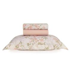 Imagem de Jogo de Lençol Solteiro 100% Algodão 200 Fios Paloma 3 Peças Karsten