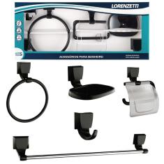 Imagem de Acessórios Para Banheiro Lorenzetti Quadra 05 Peças 