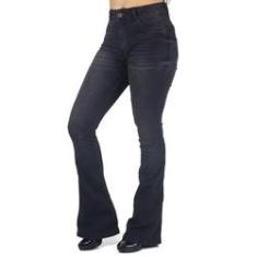Imagem de Calça Biotipo Jeans Feminina Flare