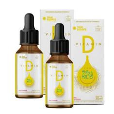 Imagem de 2X Vitamina D3 Baby Kids True Source Sabor Framboesa 30ml