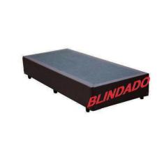 Imagem de Base Box Solteiro Blindado Sintético Marrom - Imperium Do Sono