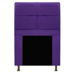 Imagem de Cabeceira Munique 100 cm Solteiro Corano Roxo AM Decor