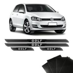 Imagem de Kit Soleira Diamante Volkswagen Golf 2014 Até 2018 E Protetor De Porta