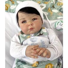 Imagem de Bebê Reborn Menino Hanna Vinil Silicone