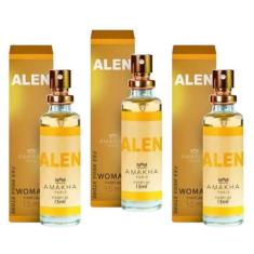 Imagem de Kit 3 Perfume Feminino Alen Amakha Paris Bolsa Bolso