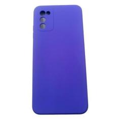 Imagem de Capa Capinha Para Samsung Galaxy A03s A037 Tela 6.5 Silicone Aveludada