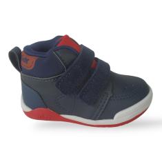 Imagem de Tênis Bebe Kidy Colors Casual Cano Alto Menino Marinho-Masculino