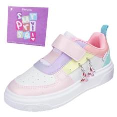 Imagem de Tenis Infantil Menina Casual Pingente Surpresa Xp24 Pampili