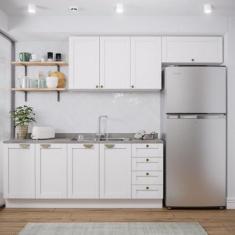 Imagem de Cozinha Modulada 4 Peças Arizona Cabecasa Madeiramadeira Branco