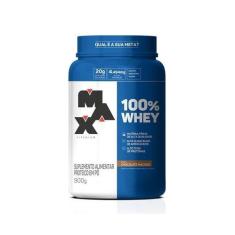 Imagem de 100% Whey (900g) - Sabor: Chocolate Maltado - Max Titanium