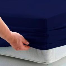 Imagem de Lençol Casal Padrão de Baixo c/ Elástico Confort Percal Flex 400 Fios 
