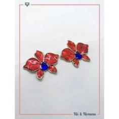 Imagem de Brinco Flor Esmaltada