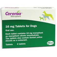 Imagem de Antiemético Zoetis Cerenia de 4 Comprimidos 16 mg