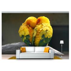 Imagem de Papel De Parede Animais Casal De Piriquitos  Anm127