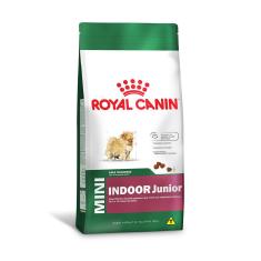 Imagem de Ração Royal Canin Mini Indoor Junior para Cães Filhotes 1KG
