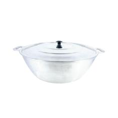 Imagem de Tacho Panela Restaurante Alça Alumínio Fundido Polido 35Cm