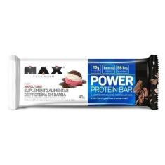 Imagem de Power Protein Bar (41G) - Sabor: Napolitano - Max Titanium