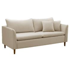 Imagem de Sofá Living Kassia 2 lugares 2,04m Bege LansofBr