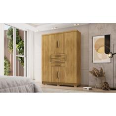 Imagem de Guarda Roupa Taurus Imperial 6 Portas e 3 Gavetas - Nature - Vila Rica