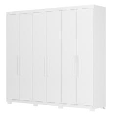 Imagem de Guarda Roupa Venice 6 Portas, 4 Gavetas e 4 Cabideiros com Pés - Demóbile