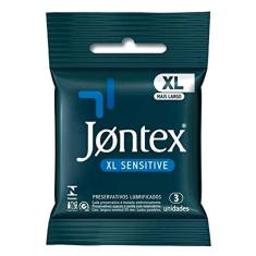 Imagem de Preservativo Jontex XL Sensitive 3 Unidades